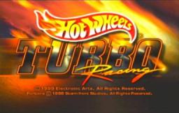Hot Wheels Turbo Racing Title Screen